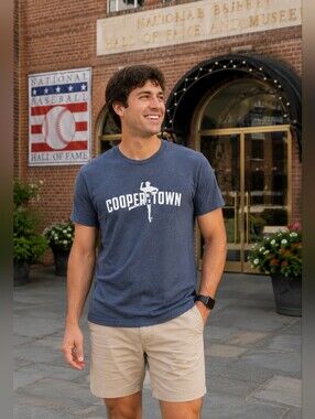 BreakingT Cooper2Town Derek Jeter #2 NY Yankees Hall of Fame T-shirt Adult S
